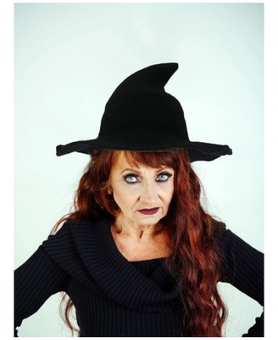 4 Pack Halloween Witch Hat Wool Witch Hats for Halloween Party Decor $57.96 - Kids' Party Hats