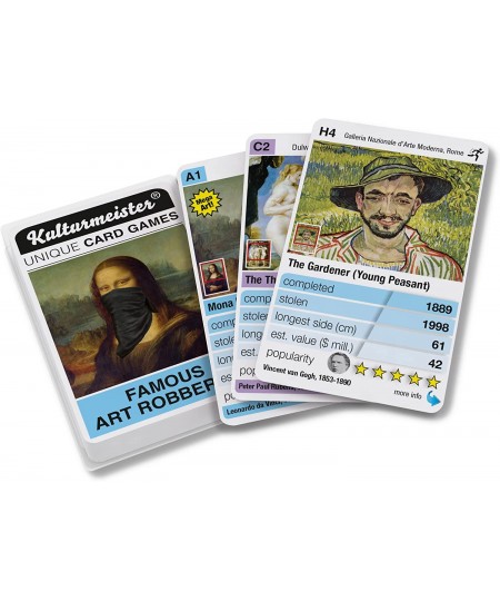 Famous Art Robberies - Art Trumps Card Game! $22.82 - Card Games