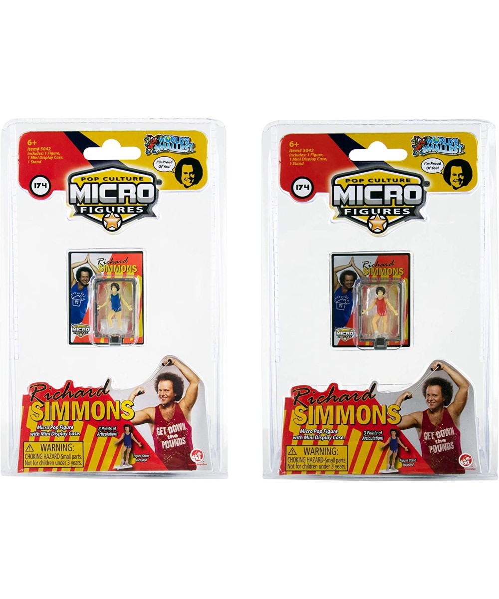 World's Smallest Richard Simmons Bundle Set of 2 Pop Culture Micro Figures $17.35 - Action Figures