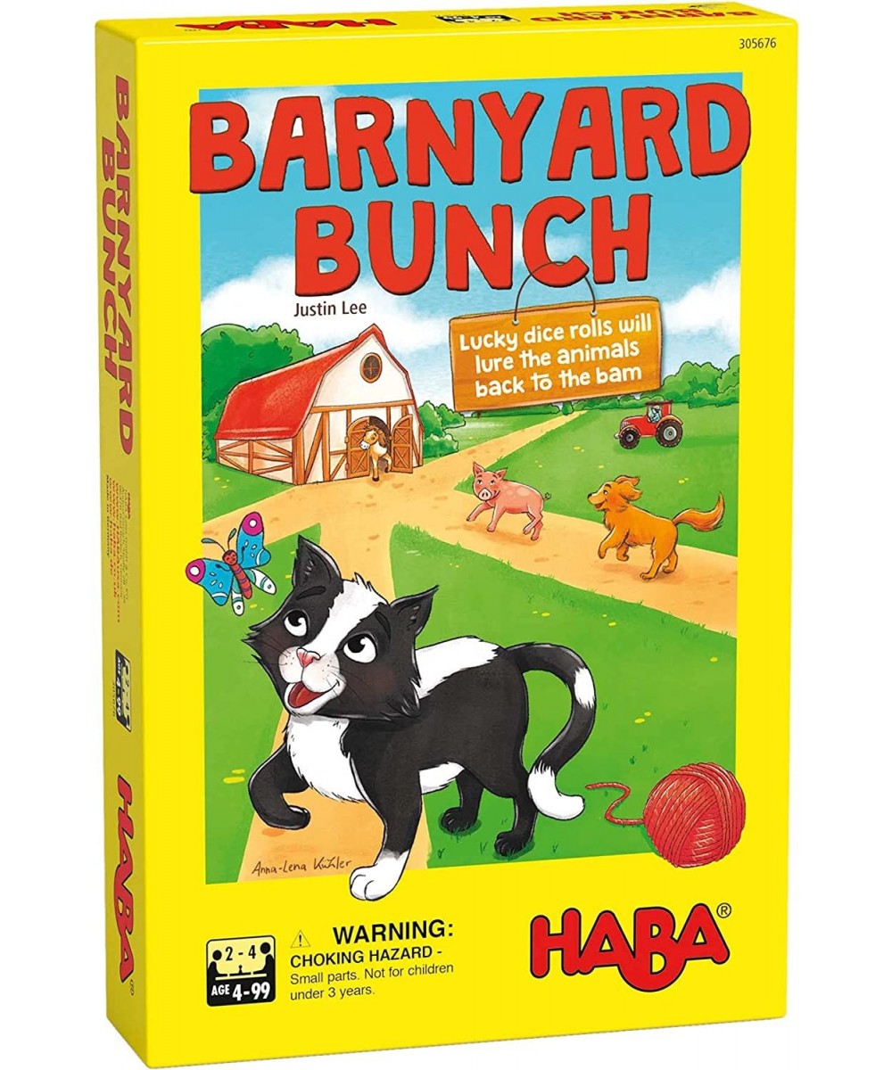 Barnyard Bunch - A Cooperative Dice Rolling Racing Game for Ages 4 and Up (Made in Germany) $33.93 - Dice Games