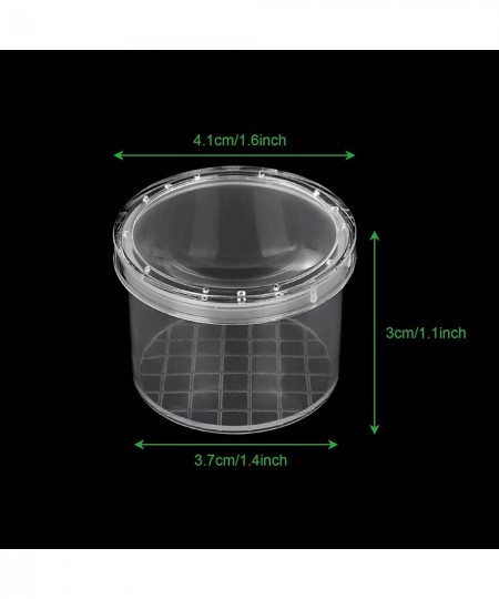 30 Pieces Bug Cage Magnifying Insect Box Bug Viewer Critter Insect Cage Transparent Critter Container for Boys and Girls Scie...