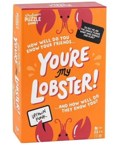 You're My Lobster - How Well do You Know Your Friends...and How Well do They Know You? $39.24 - Board Games