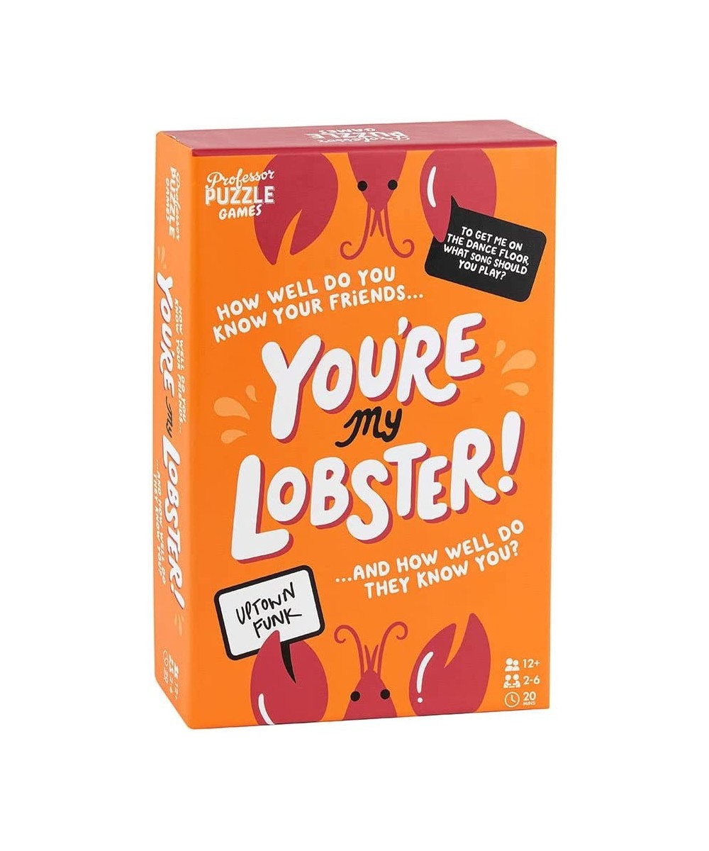 You're My Lobster - How Well do You Know Your Friends...and How Well do They Know You? $39.24 - Board Games