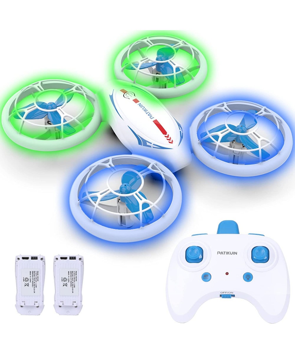 Drones for Kids RC Mini Drone with LED Lights for Beginners RC Helicopter Quadcopter with Five Cool Light Effects Auto Hoveri...