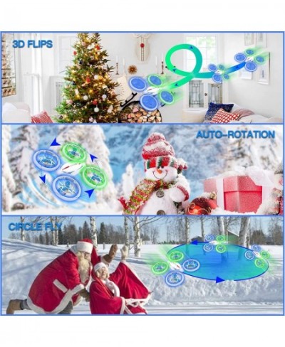 Drones for Kids RC Mini Drone with LED Lights for Beginners RC Helicopter Quadcopter with Five Cool Light Effects Auto Hoveri...