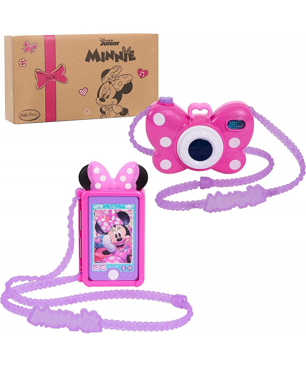 Disney Junior Minnie Mouse Cell Phone and Camera 2-Pack Set with Lights and Realistic Sounds Amazon Exclusive $42.08 - Doll P...