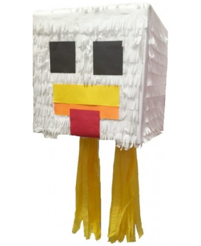 Chicken Inspired Pixelated Theme Pinata Fully Assembled Ready to Use $56.44 - Piñatas