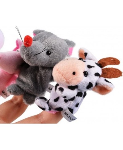 10pcs Soft Plush Animal Finger Puppets Set Baby Story Time Velvet Animal Style for Toddlers (10pcs) $17.68 - Finger Puppets