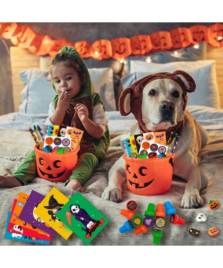 168 Pcs Halloween Prizes Bulk School Party Favors for kids Classroom Prizes Favors Treats Non-Candy Halloween School Supplies...