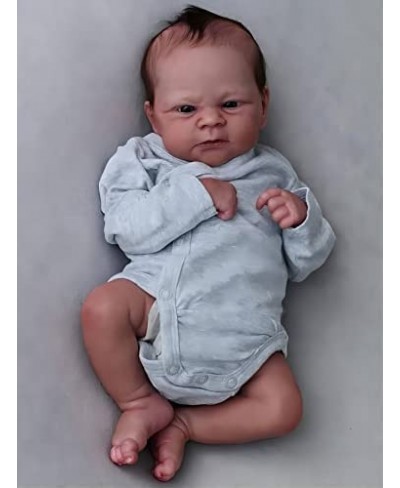 Reborn Baby Dolls Reborn Dolls Boy 17 Inch Handmade Realistic Baby Doll Newborn Lifelike Dolls in Soft Vinyl and Weightd Body...