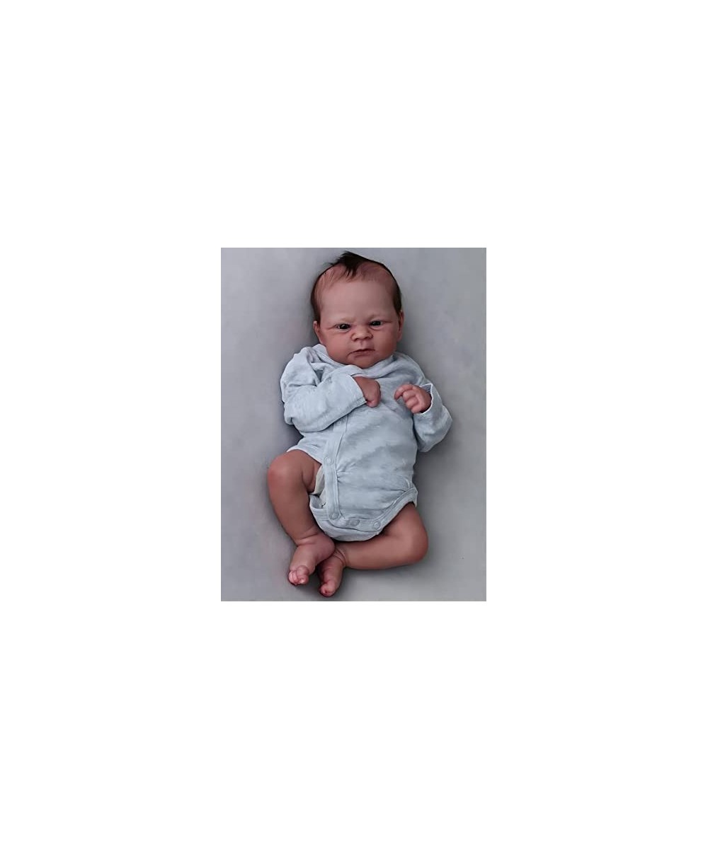 Reborn Baby Dolls Reborn Dolls Boy 17 Inch Handmade Realistic Baby Doll Newborn Lifelike Dolls in Soft Vinyl and Weightd Body...