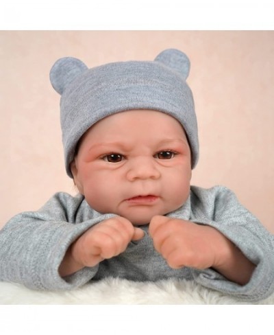 Reborn Baby Dolls Reborn Dolls Boy 17 Inch Handmade Realistic Baby Doll Newborn Lifelike Dolls in Soft Vinyl and Weightd Body...