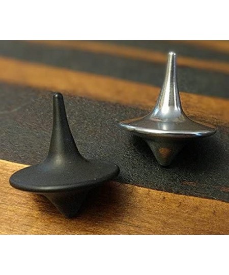 Stainless Steel Shiny Precision Machined Spinning Top $28.70 - Novelty Spinning Tops