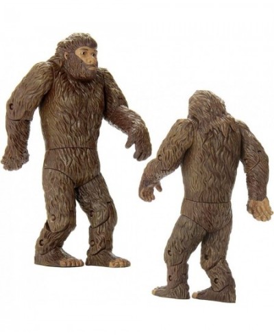 7-1/4" Bigfoot Hard Vinyl Movable Action Figure with Research Team Car Decal | Novelty Gag Practical Joke Prank Sarcastic Toy...