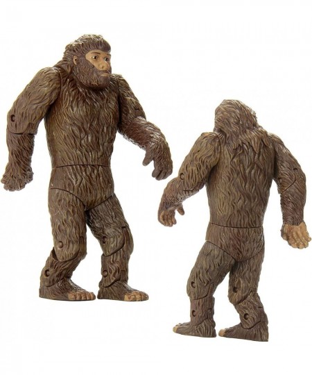 7-1/4" Bigfoot Hard Vinyl Movable Action Figure with Research Team Car Decal | Novelty Gag Practical Joke Prank Sarcastic Toy...