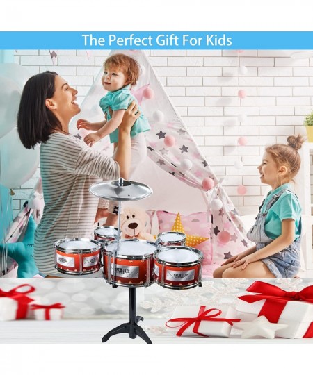 Toddlers Drum Set Small Baby Drum Set Child Mini Musical Drum Toy for Toddlers Gift for Christmas Party Birthday for 1-3 Year...