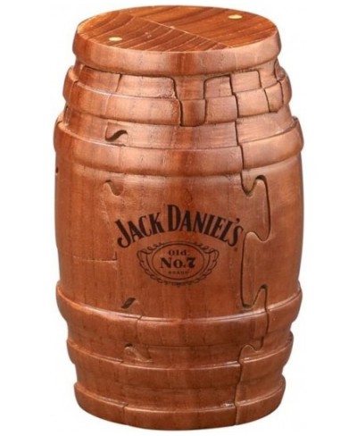 Real Wooden Barrel Puzzle 9pc (Tennessee Whiskey Bottle) Gift Boxed Exclusive Product $36.20 - 3-D Puzzles