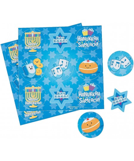 Hanukkah Treat Stickers for Kids - 50 Pack $27.41 - Kids' Stickers