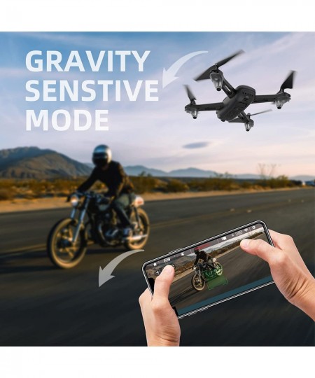 U89S Drone with 1080P Camera for Kids and Adults WiFi FPV Camera Drone 2.4G RC Drone Quadcopter One Key Take/Off Altitude Hol...