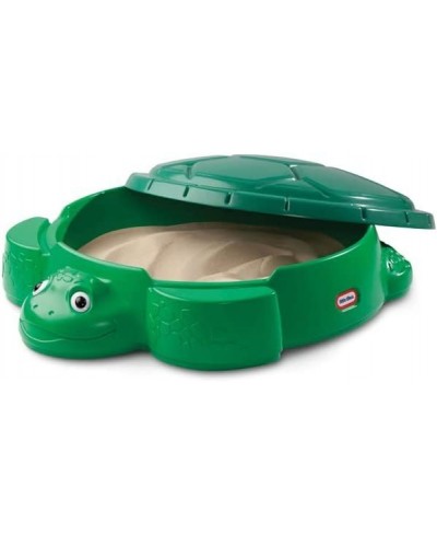 Turtle Sandbox for Playing Outdoor 38.75 L x 43.25 W x 12.00 H Inches Green $112.16 - Sandboxes & Beach Toys