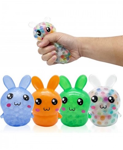 4 Pack Easter Bunny Squishy Stress Balls for Kids Adults Stress Relief Fidget Balls Filled Pop Stress Balls Fidget Toy Easter...