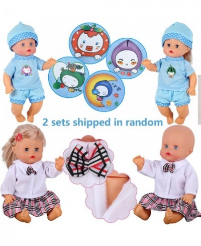 9 Sets for 9-10-11 Inch Alive Baby Doll Clothes Reborn Newborn Dress Outfits Clothing Costumes with Kitchen Accessory $32.86 ...