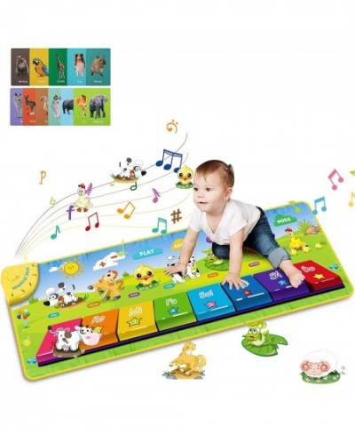 Piano Mat ToddlerToys Musical Dance Floor Piano Keyboard Mat with 25 Music Sounds Animal Blanket Touch Playmat Early Educatio...