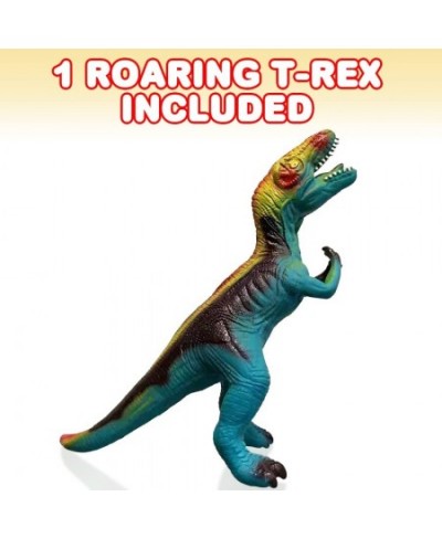 Soft T-Rex Dinosaur Toy with Roaring Sounds Large Soft Touch Tyrannosaurus Rex Dinosaur Toy with Sounds Free Standing Dinosau...