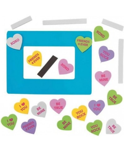 Conversation Heart Picture Frame Craft Kit - Makes 12 - Crafts for Kids and Fun Home Activities $35.40 - Craft Kits