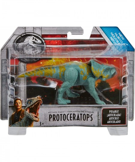 Jurassic World Attack Pack Protoceratops $88.75 - Kids' Play Dinosaur & Prehistoric Creature Figures