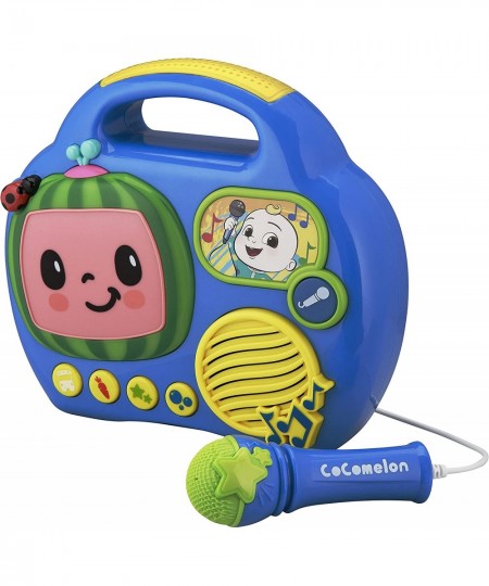 Cocomelon My First Sing-Along Toddler Boombox with Built in Microphone $27.31 - Kids' Karaoke Machines