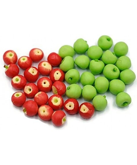 Realistic Fake Fruit Artificial Lifelike Mix Apple 20 pcs Dollhouse Miniatures Food Kitchen no.2 $16.17 - Dollhouse Accessories