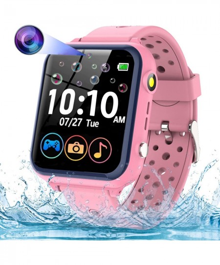 Kids Game Smart Watch Kids Smart Watch for Boys Girls Waterproof Phone for Kids with Camera 11 Children Learning Games Alarm ...