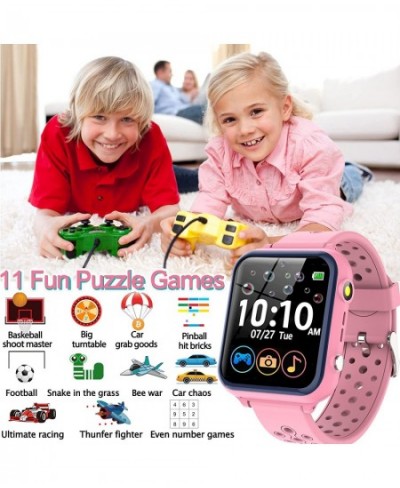 Kids Game Smart Watch Kids Smart Watch for Boys Girls Waterproof Phone for Kids with Camera 11 Children Learning Games Alarm ...