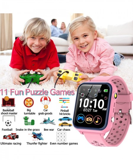 Kids Game Smart Watch Kids Smart Watch for Boys Girls Waterproof Phone for Kids with Camera 11 Children Learning Games Alarm ...