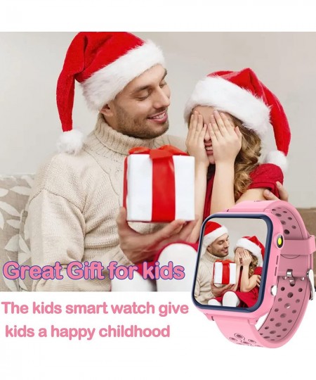 Kids Game Smart Watch Kids Smart Watch for Boys Girls Waterproof Phone for Kids with Camera 11 Children Learning Games Alarm ...