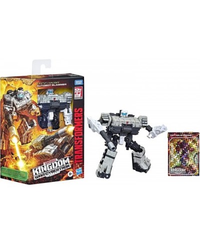 Toys Generations War for Cybertron: Kingdom Deluxe WFC-K33 Autobot Slammer Action Figure - Kids Ages 8 and Up 5.5-inch $33.47...