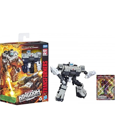 Toys Generations War for Cybertron: Kingdom Deluxe WFC-K33 Autobot Slammer Action Figure - Kids Ages 8 and Up 5.5-inch $33.47...