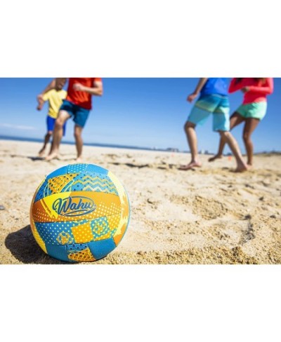 All-Purpose Ball Orange 6.5" Diameter - 100% Waterproof Neoprene Skin for Play at The Beach Or Pool - Use for Basketball Voll...