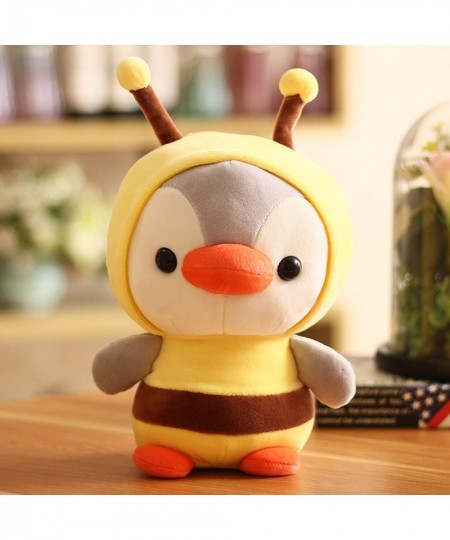 Cute Penguin Bee Animal Plush Penguin-Bee Stuffed Animal£¬Penguin Wearing Bee Costume Plushies Penguin Dressed as Cute Honeyb...