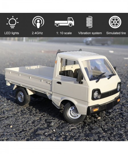 D12 RC Car Crawler Pickup Truck 1/10 Scale RC Carry Truck Off Road Drift RC Vehicle Climbing Car for Kids Adults Throttle & S...