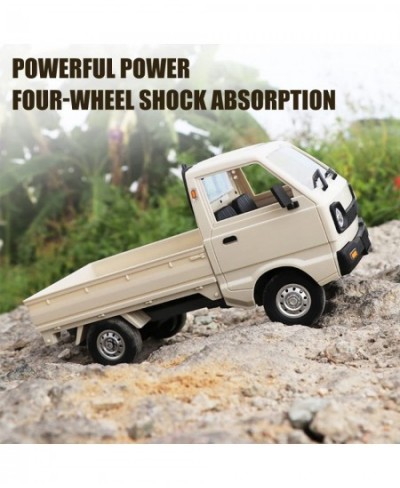 D12 RC Car Crawler Pickup Truck 1/10 Scale RC Carry Truck Off Road Drift RC Vehicle Climbing Car for Kids Adults Throttle & S...