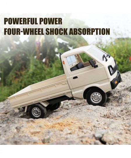 D12 RC Car Crawler Pickup Truck 1/10 Scale RC Carry Truck Off Road Drift RC Vehicle Climbing Car for Kids Adults Throttle & S...