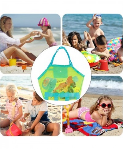 Mesh Beach Bag Extra Large Beach Bags and Totes Tote Backpack Toys Towels Sand Away for Holding Beach Toys Children’ Toys San...