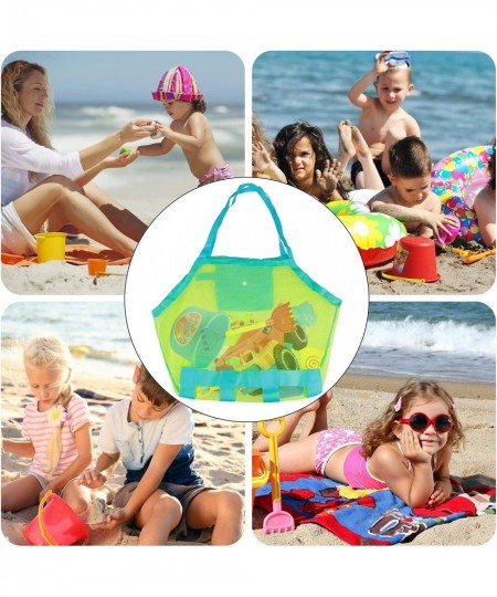 Mesh Beach Bag Extra Large Beach Bags and Totes Tote Backpack Toys Towels Sand Away for Holding Beach Toys Children’ Toys San...