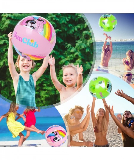 Beach Ball Pool Ball - Inflatable Beach Balls Bulk for Swimming Pool Birthday Pool Party Decorations Supplies Beachball Summe...