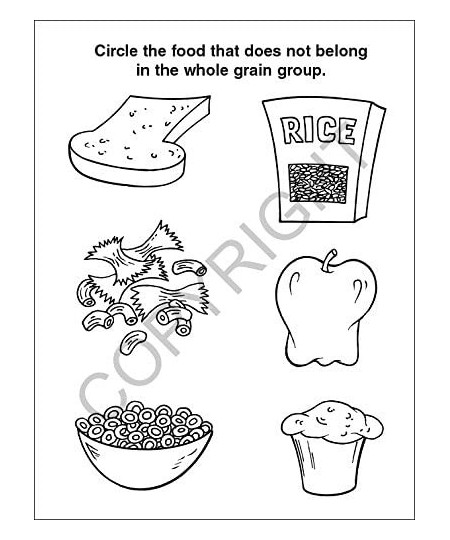 Practice Good Nutrition - Kids Educational Coloring Books (25 Bulk Pack Without Crayons) - Eat Healthy - Handout & Promotiona...