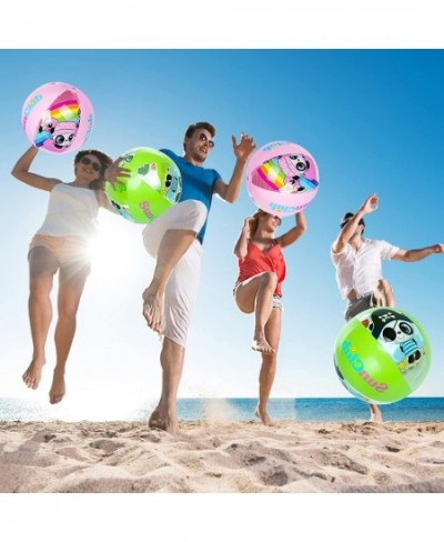 Beach Ball Pool Ball - Inflatable Beach Balls Bulk for Swimming Pool Birthday Pool Party Decorations Supplies Beachball Summe...