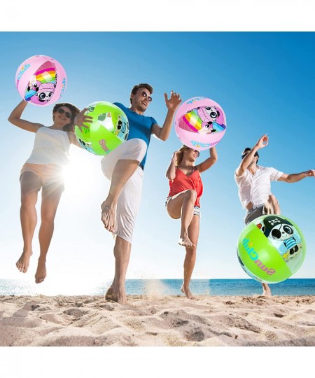 Beach Ball Pool Ball - Inflatable Beach Balls Bulk for Swimming Pool Birthday Pool Party Decorations Supplies Beachball Summe...