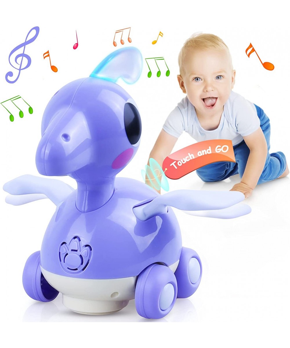 Baby Crawling Toys Touch & Go Musical Toys for Babies 6-12 Months Toddle Crawling Toys with Light Infant Learning Toys 18 Mon...